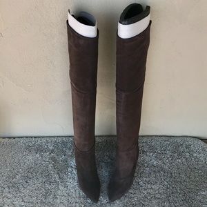 Nine West Josephine over the knee pull on boot